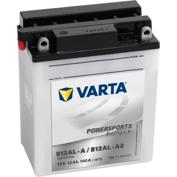 Baterie Moto Varta Powersports Freshpack 12Ah 160A 12V 512013016I314